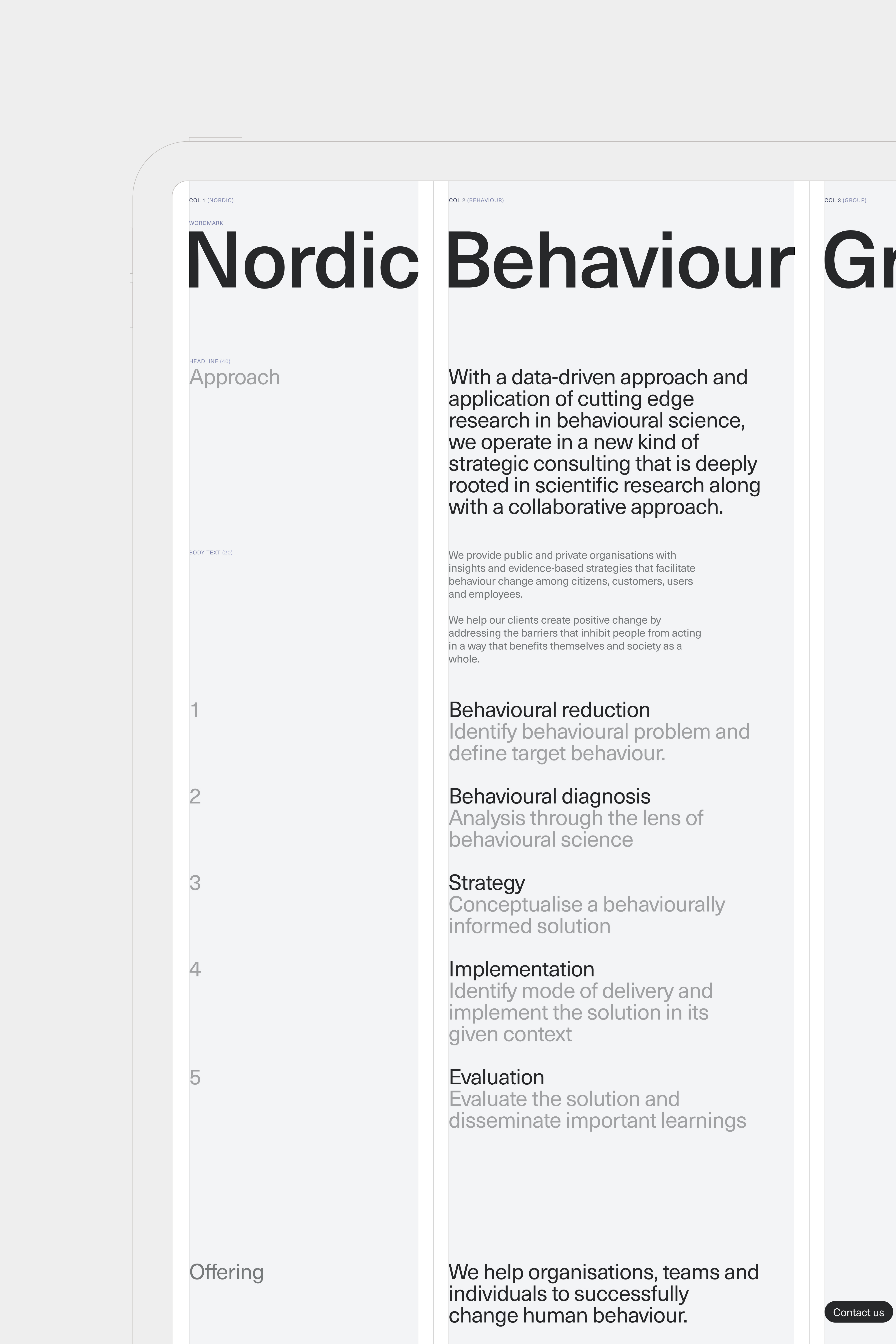 Nordic Behaviour Group 11